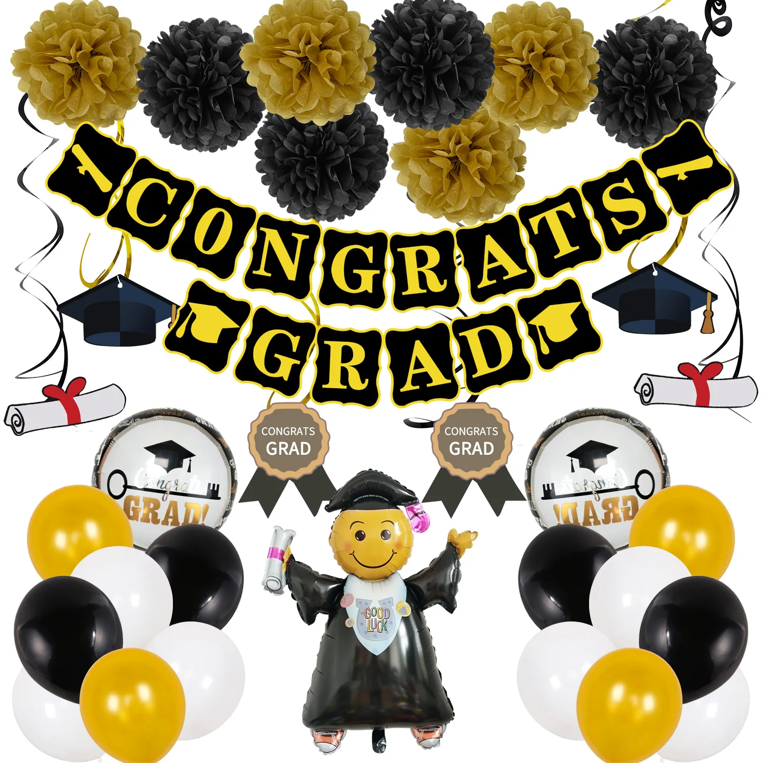 Graduation Balloons 2024 Graduation Party Decorations Class Of 2024