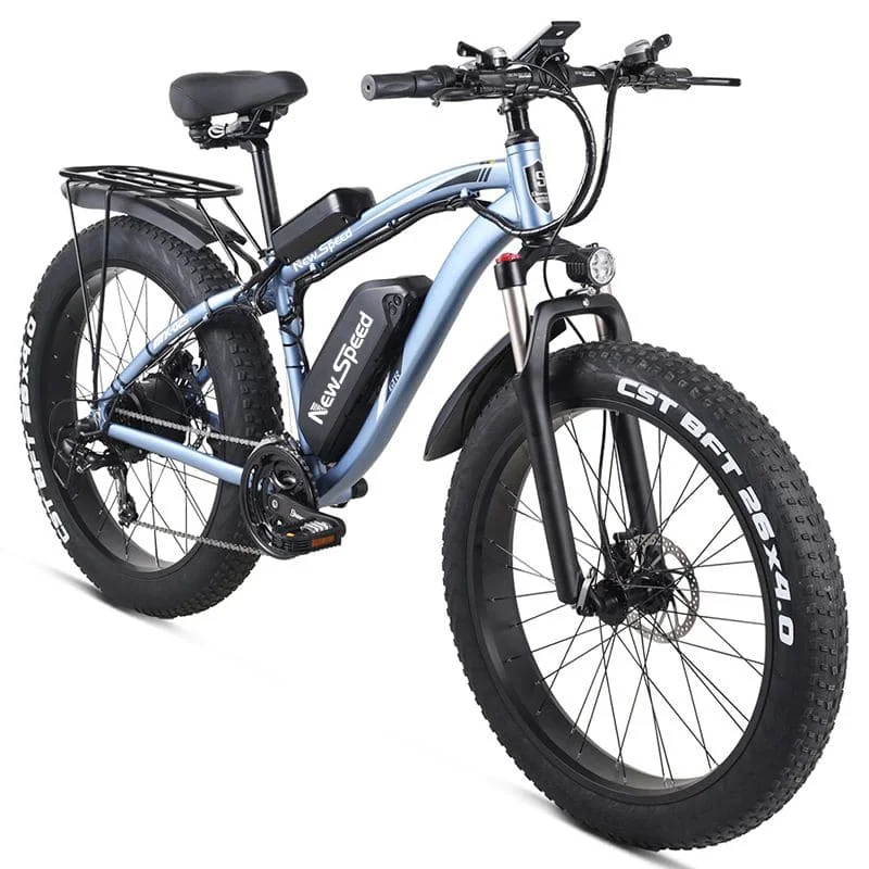 Factory Custom Electric Snow Bike Aluminium/Steel Frame 48V 300W 500 W E Bike Fatbike 24Speed Electric Bike