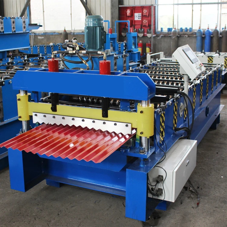 Машина для формовки стальных рулонов, машина для изготовления крыш из гофрированного листового металла