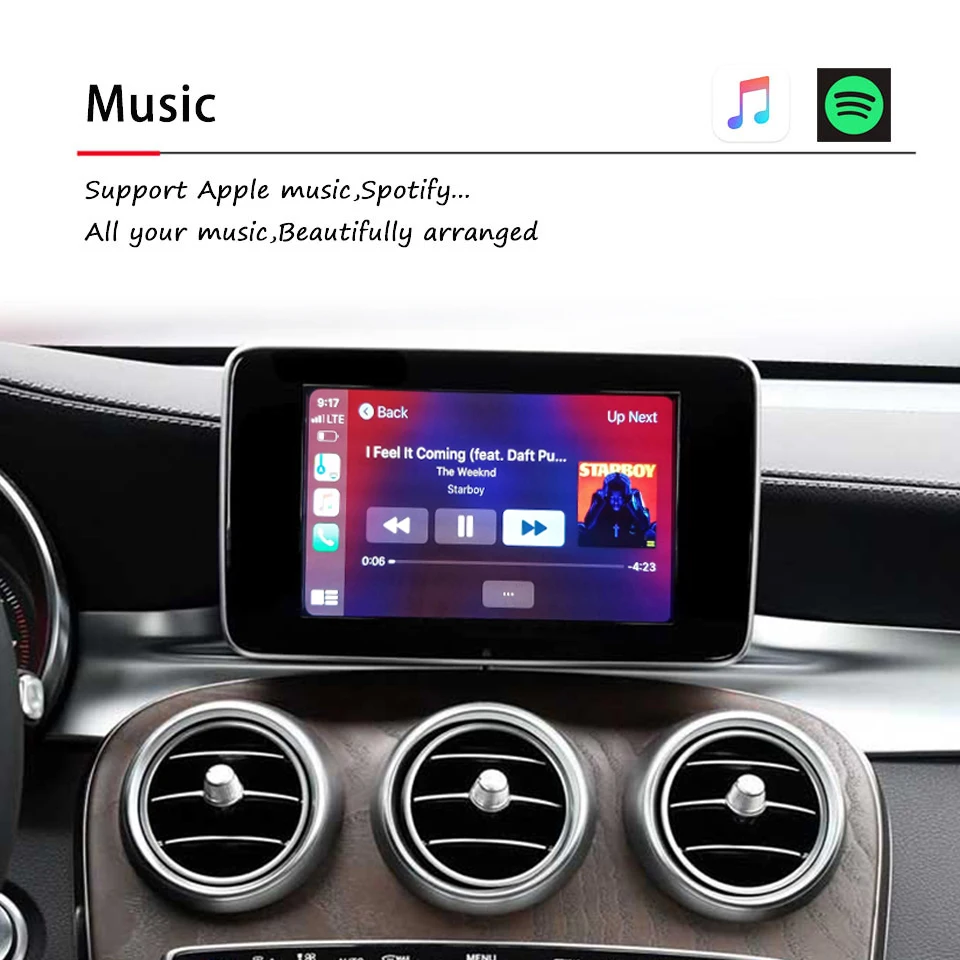 ワイヤレスAppleCarPlayモジュールW177W205 W222 W246 C177 X156 W213