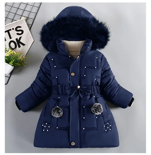 Lzh Children's Outerwear Toddler Girl Coats Kids Winter Clothing Baby