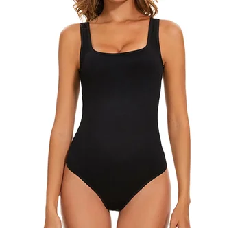 Hot Sale Plus Size Women Tummy Control Slim Body Seamless Panty Shapwear Thong Bodysuit High Waist Trainer Shaper