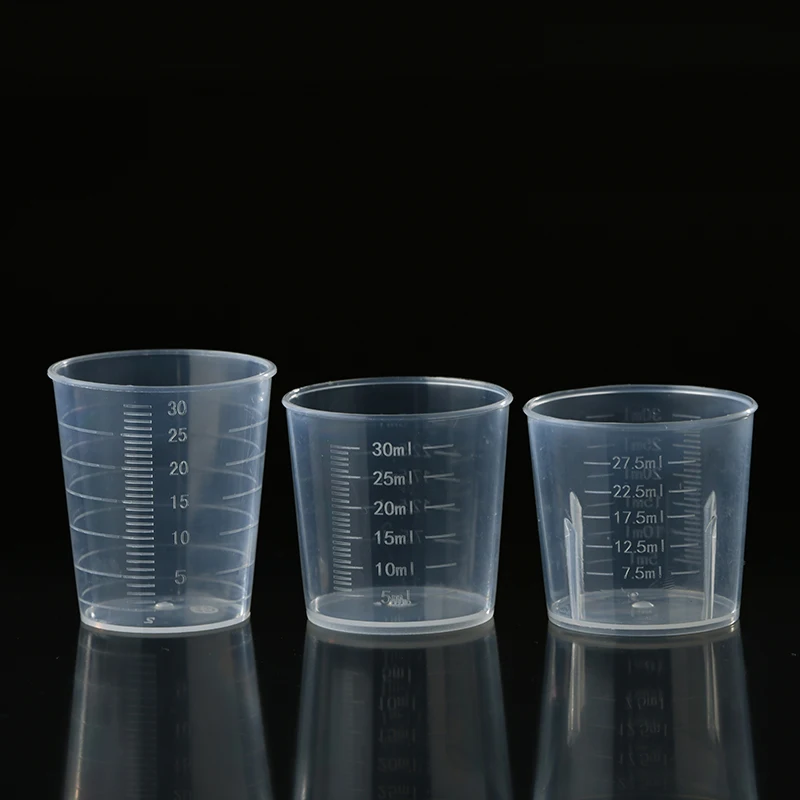 10ml15ml20ml30ml plastic measuring cup measuring cylinder