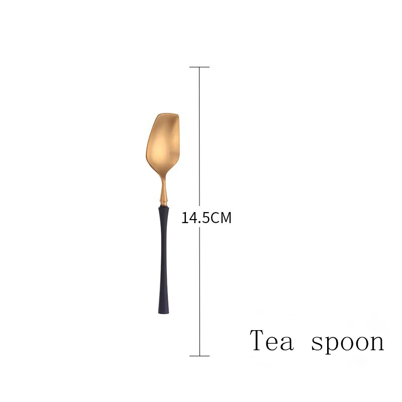 Luxury matte Gold Plated Cutlery Set Kitchen Fork Knife Spoon Stainless Steel Cutlery Wedding Centerpieces