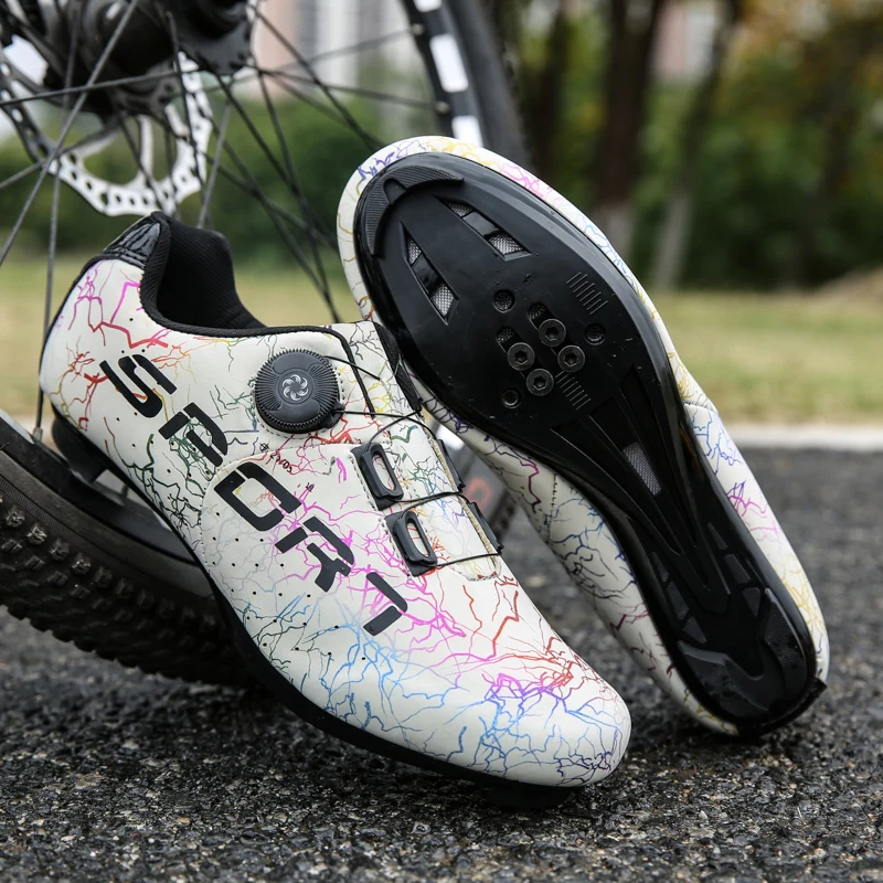 Custom White Cycling Shoes Lake CX333-X Road Shoes Custom Wide Men