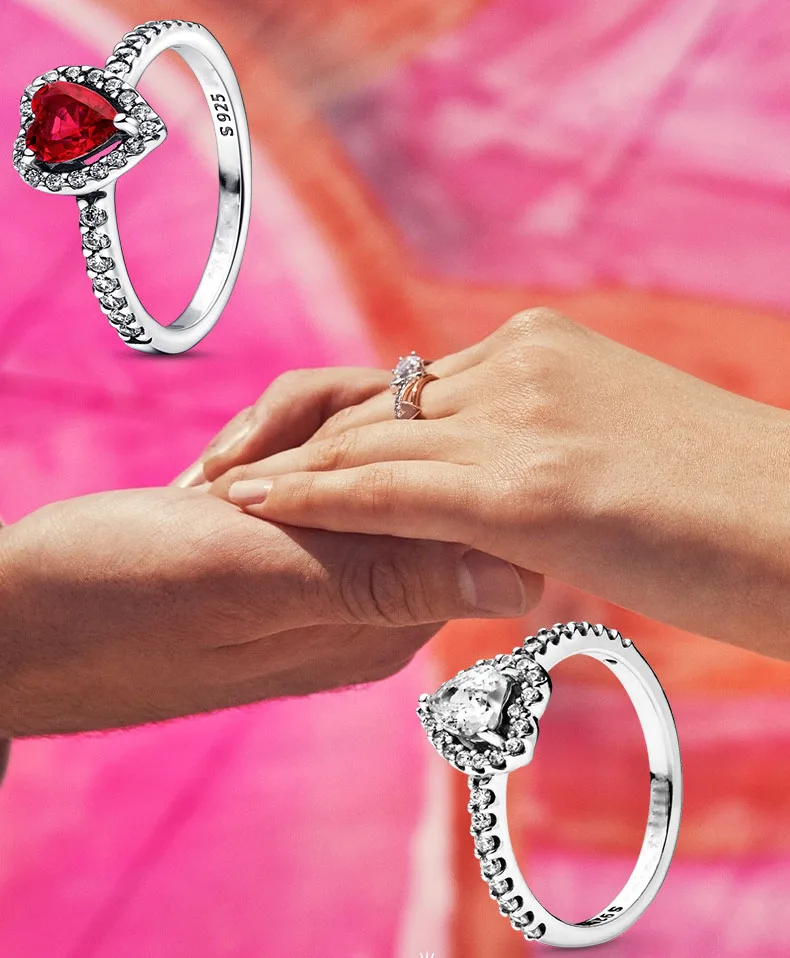 Ring Classic Design Love Ring True 925 Silver Jewelry High Quality,Low