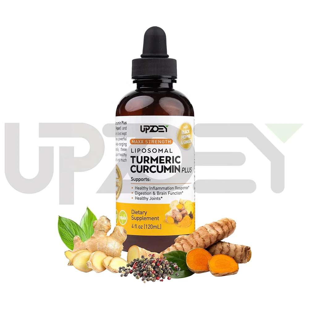 Liposomal Turmeric Curcumin Liquid Liposomal Turmeric Supplement With