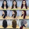 Parrucca di capelli umani ricci rimbalzanti