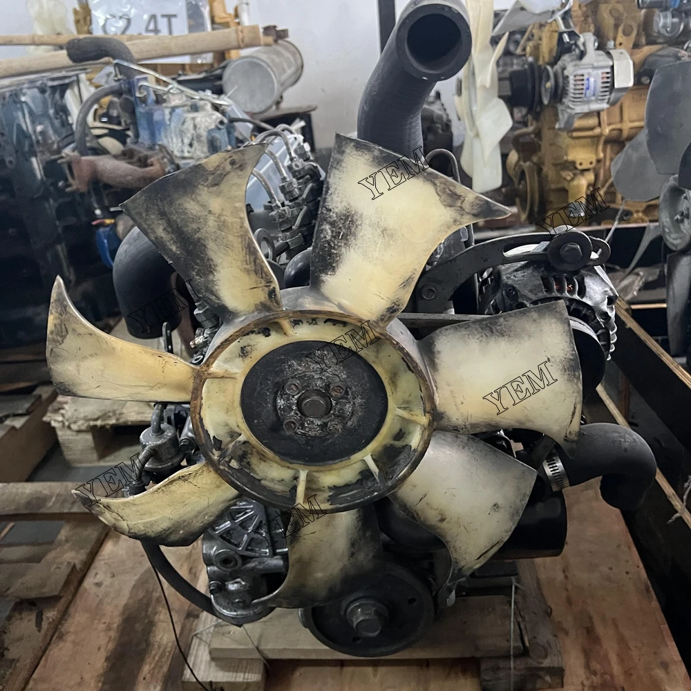 Used Complete Engine Assy 1CY8365 for Kubota V1505 Genuine Engine Parts 3
