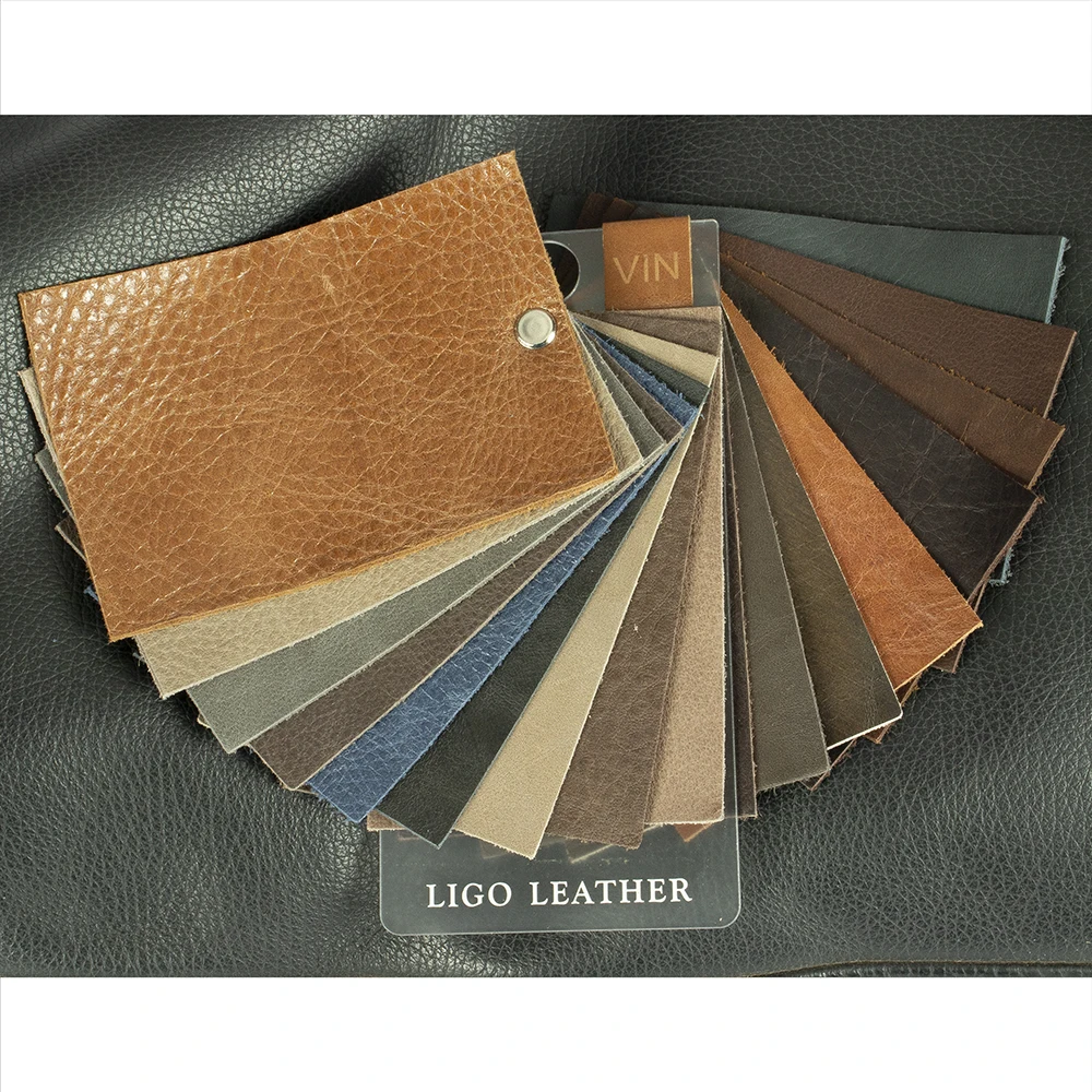 苯胺真皮真皮皮革制作,具有拉上拉效果