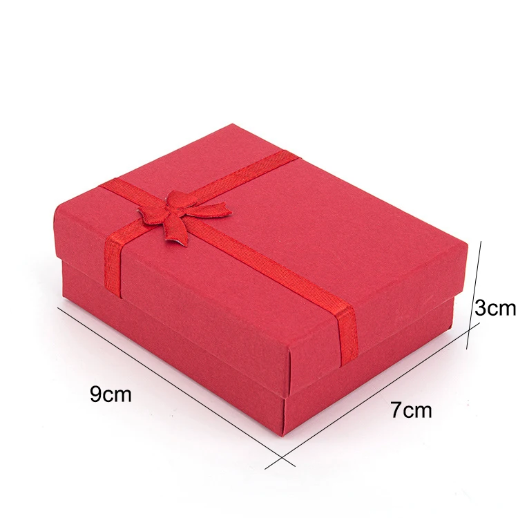 Wholesale Friendly Design Small Cardboard Jewelry Boxes Custom Print