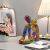 Colorful couple