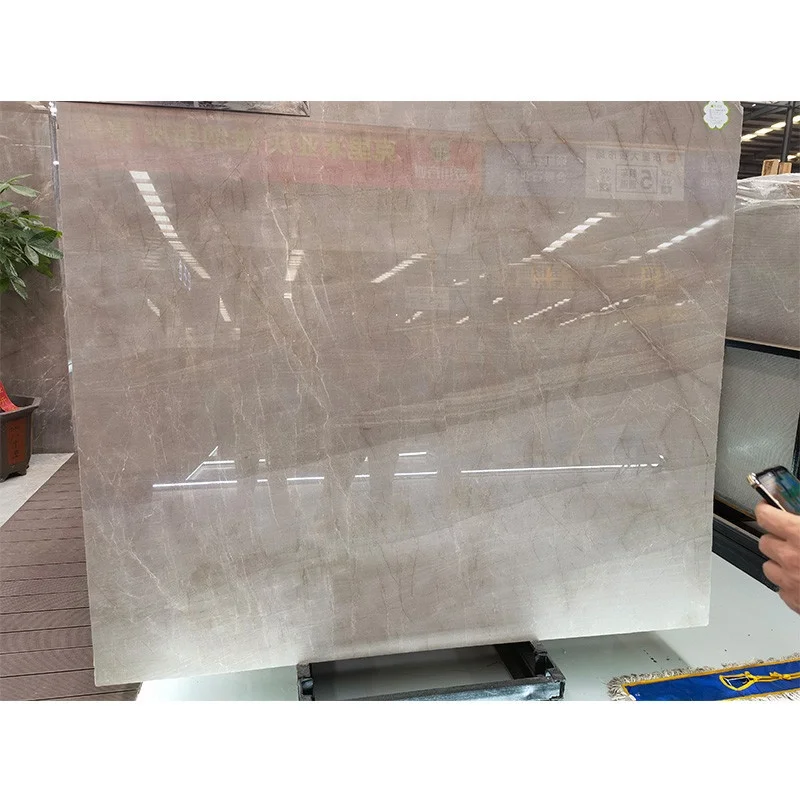 product slab floor design pictures natural grey marble for interior double story-4