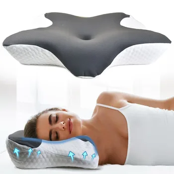 Custom orthopedic plush decorative baby throw massage pregnancy travel neck seat cushion memory foam bed cushions pillows