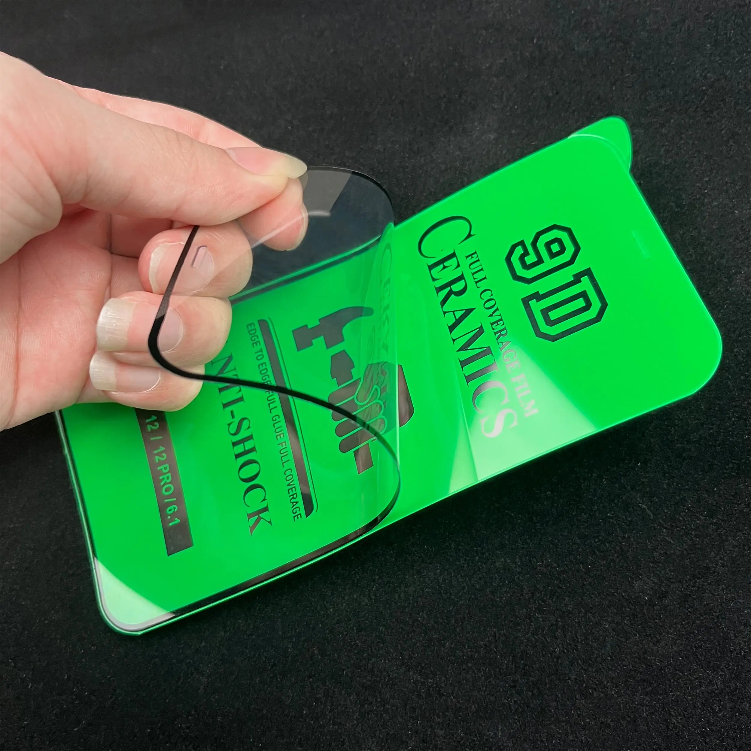 Ceramic Screen Protector For Iphone13 0.2mm Pet Antibroken Mobile