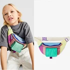 Waist Bag Girl Custom Technical Nylon Multicolor Children Waist Purse Fanny Pack Kids Belt Bag For Girls