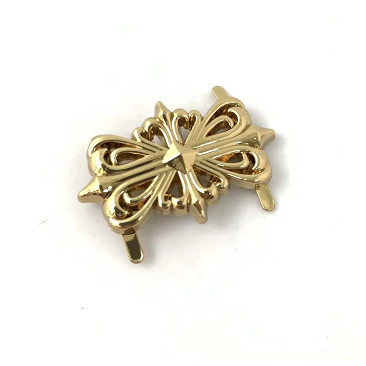 Оптовая продажа от производителя Женская Пряжка для обуви ювелирные изделия с индивидуальным логотипом пряжка из цинкового