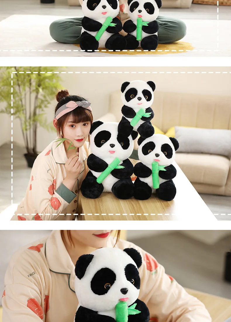 Wholesale Promotion Soft Best Gift For Children Stuffed Animals Panda ...