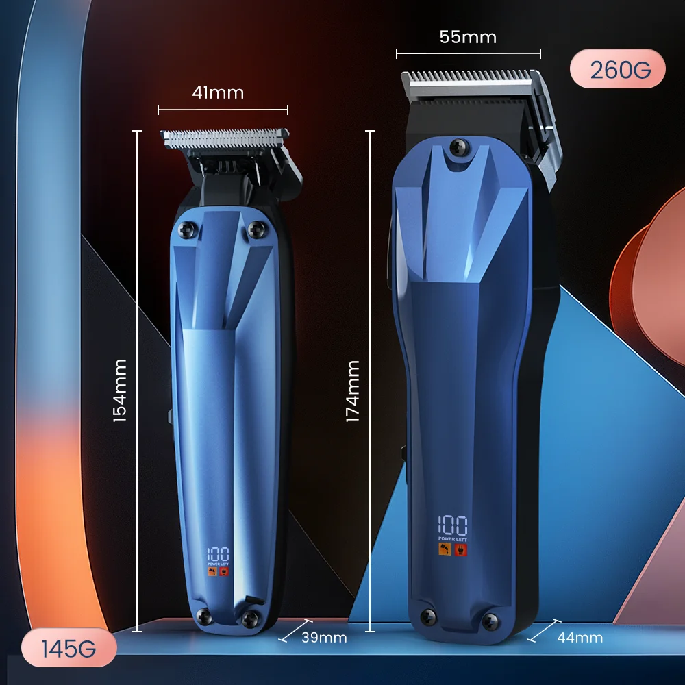 PRITECH New Custom Hair Clipper Set Professional Haircut Machine Professional Hair Clipper for Men