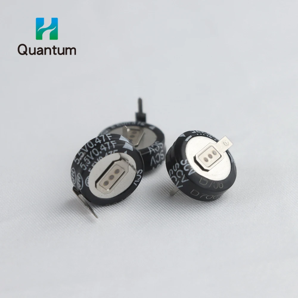 Ultracapacitor Farad Capacitor Coin Cell 5.5v0.47f High Quality 5.5v 0