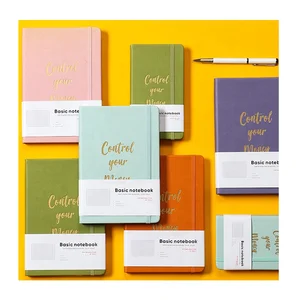 Wholesale Cheap Price Custom LOGO A5 PU Leather Inspirational Planner Dairy Agenda Journal Notebook