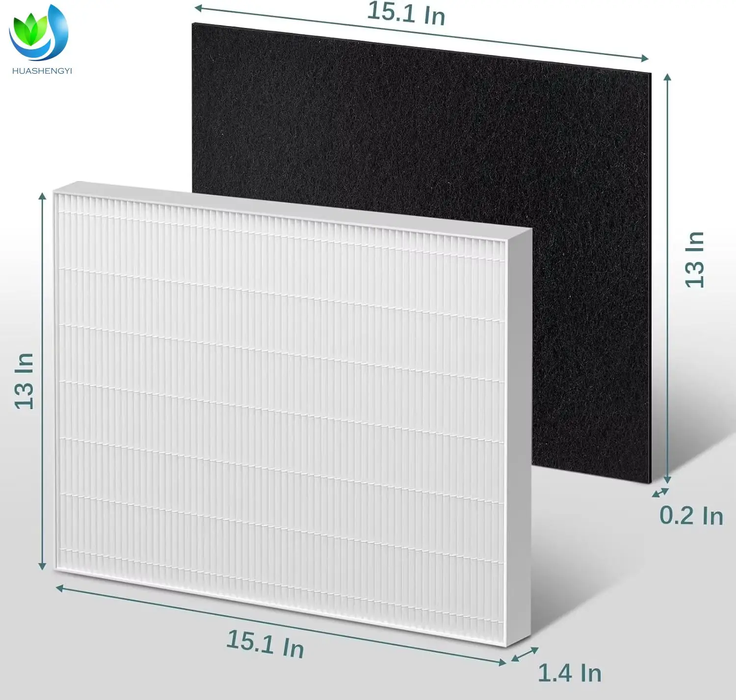 Walson Hepa Air Purifier Filter Activated Carbon Air Filter Ap-1512Hh-Fp Ap-1518R  200M Series Air Purifiers Filter for Coway