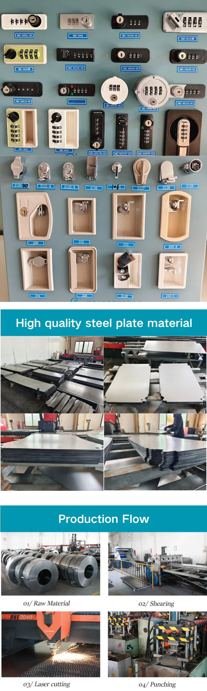 Foshan Adjustable Steel Cabinet Metal Filing Box Luxury with Glass 2 4 ...