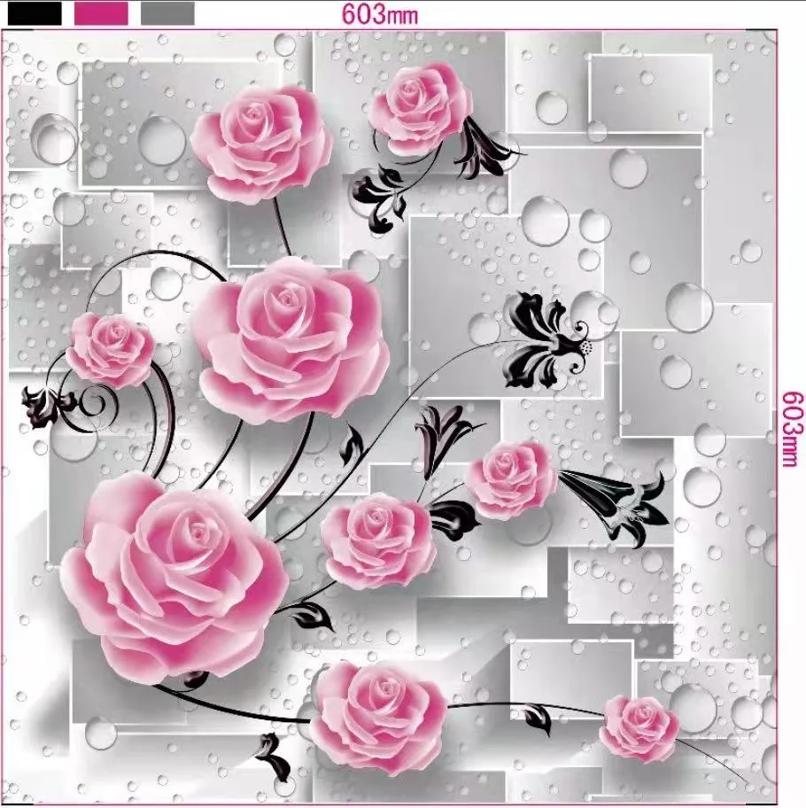 Halong Color Design Printed Transparent Hot Stamping Foil Ceiling for Plastic Pvc Panel