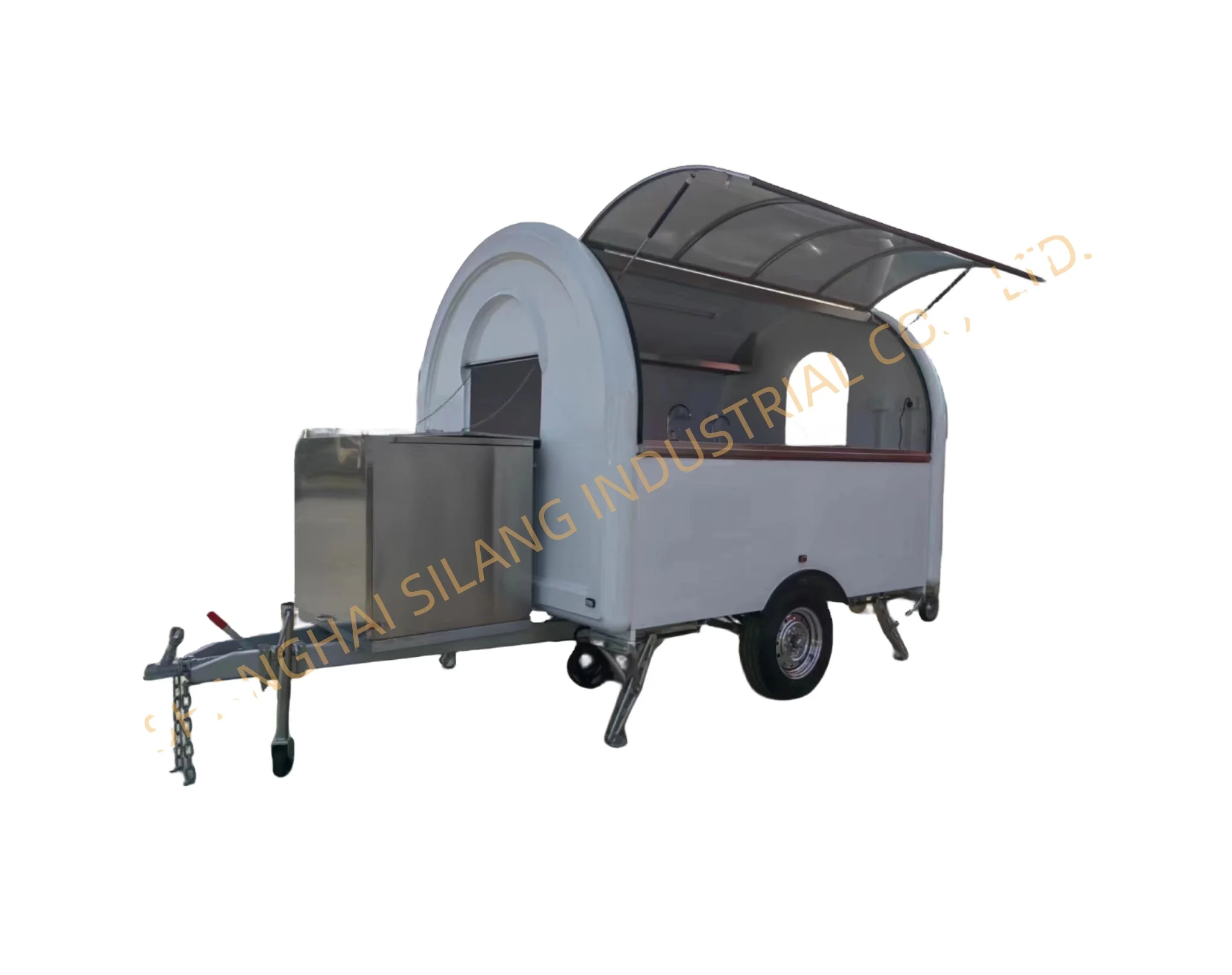 SILANG China Newly designed custom mobile food trailer