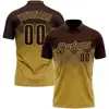 Rhombus-brown and Gold