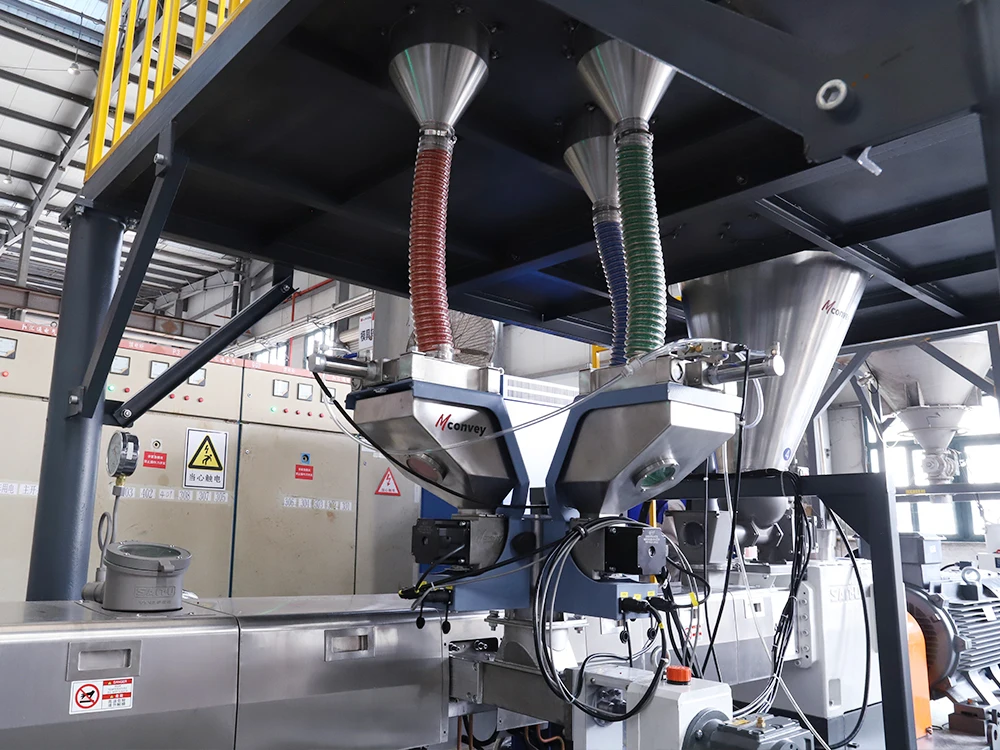 Masterbatch Producing Machine Plastic Small Twin Screw Extruder Pellet Granular Making Compounding Machine