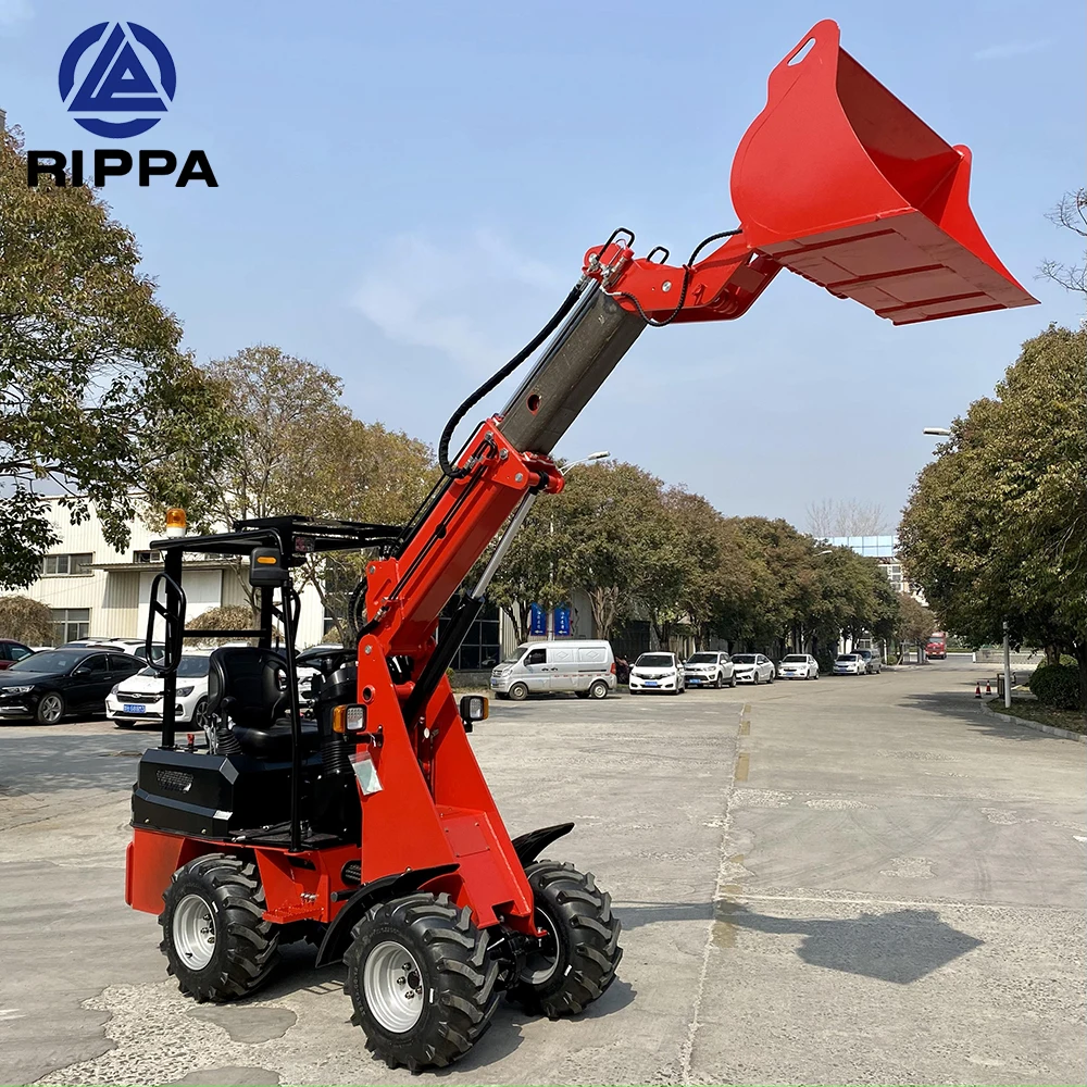 Rippa Telescopic Loader 1 Ton 2 Ton 3 Ton Mini Wheel Loader Price