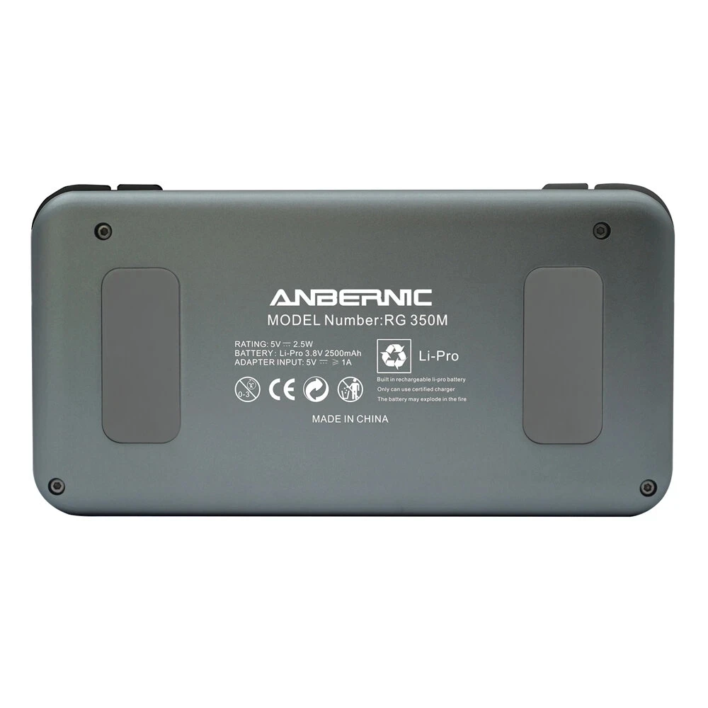 Anbernic RG350M 3,5 дюймовый IPS экран 64Bit DDR2 512M 16GB 3000 + игр Ретро портативная игровая консоль для видеоигр