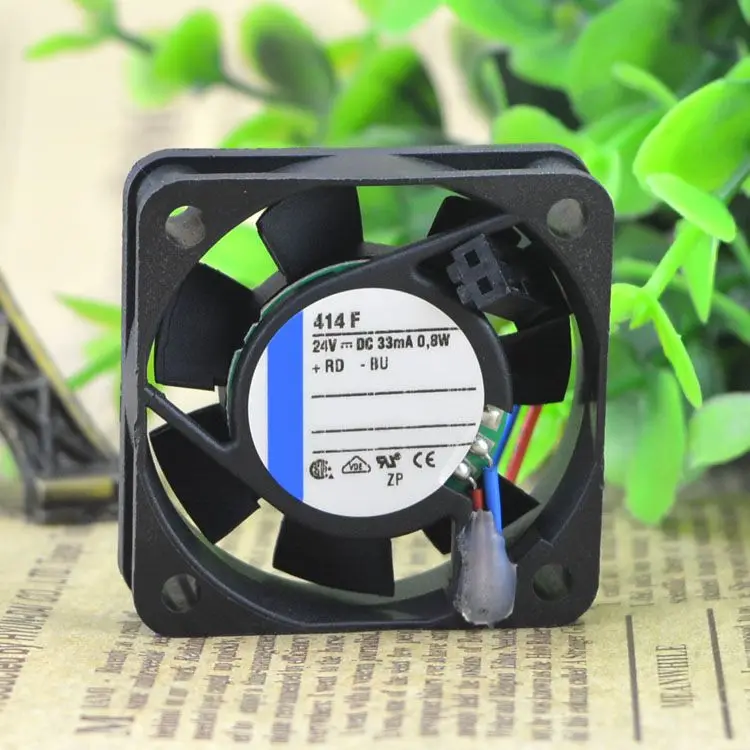 Diesel Engine Cooling Fan Belt Radiator Typ 414f 24V 0.8W 4cm 40*40 ...