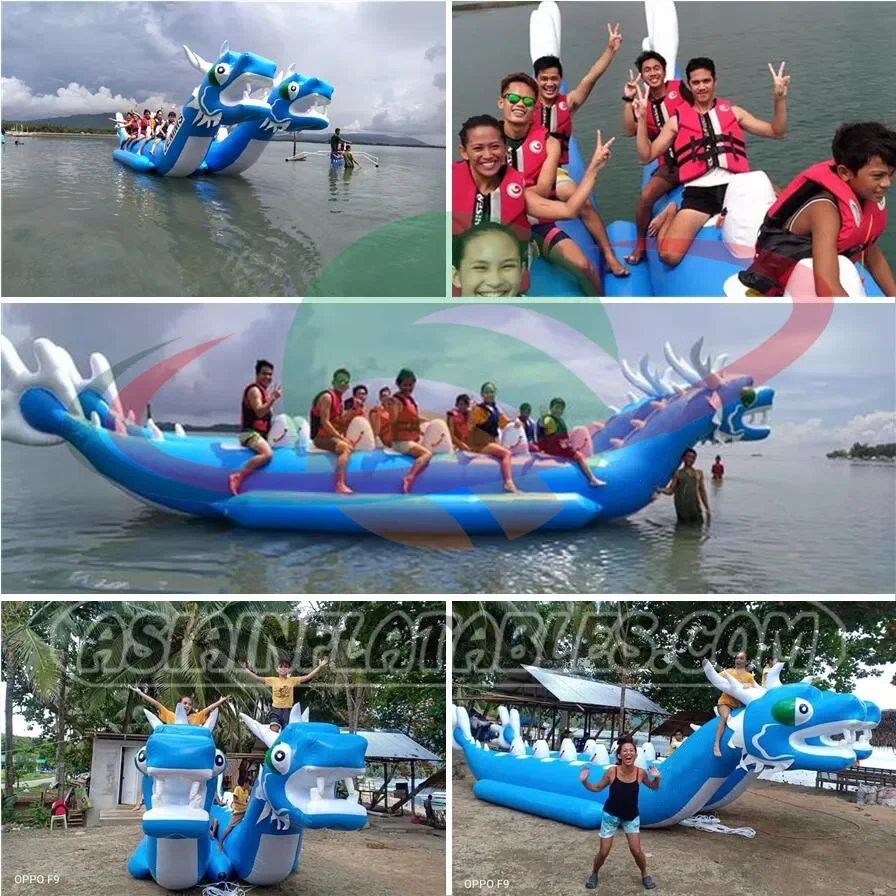 Inflatable Banana Boat Ride - Single Lane 7 Seats