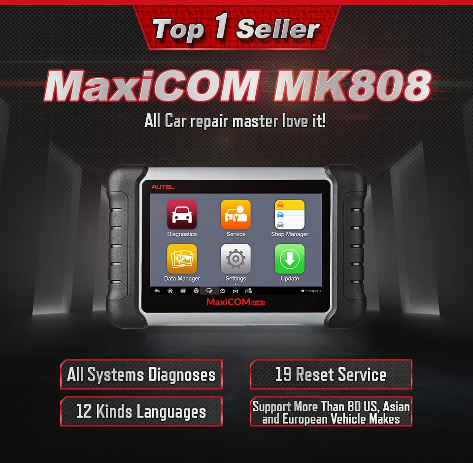 Professional Autel Mk808 Mk 808 All System And Service