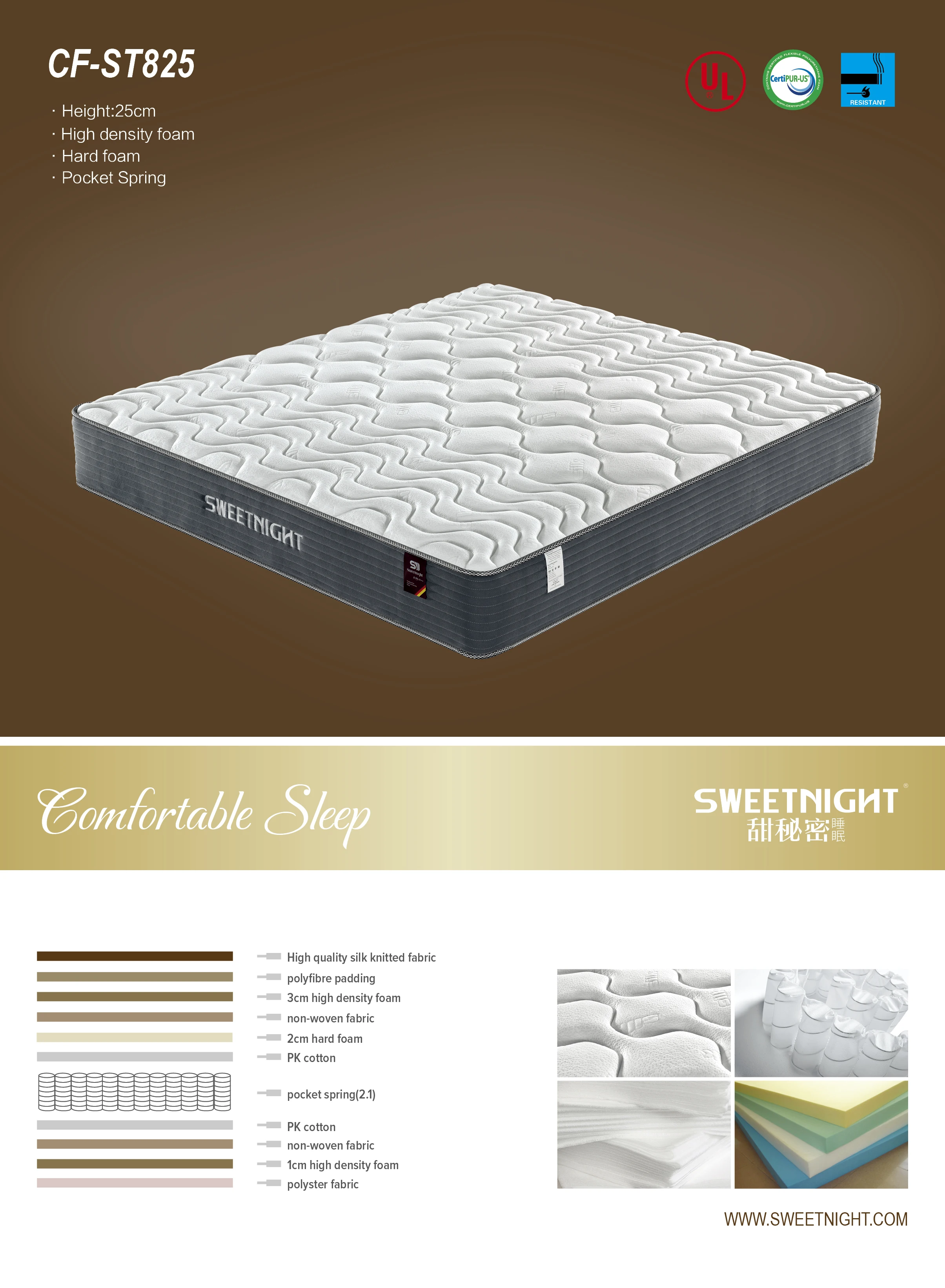 Futon Modern 25cm 10inch Tight Top Coffin Korean Single Lash Bed Mattress Buy Lash Bed