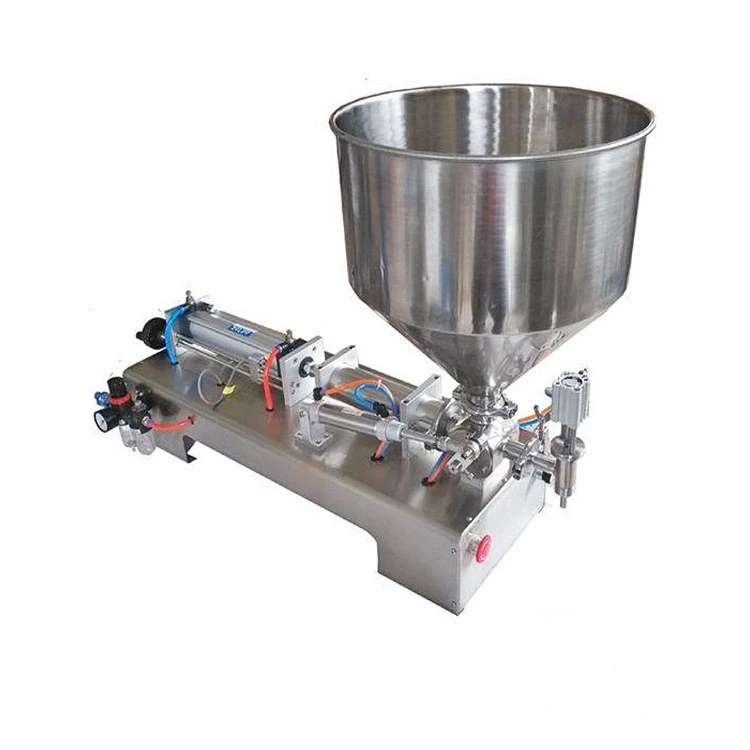 半自動アイスクリームジェラート液体ペースト充填機/飲料蜂蜜クリーム