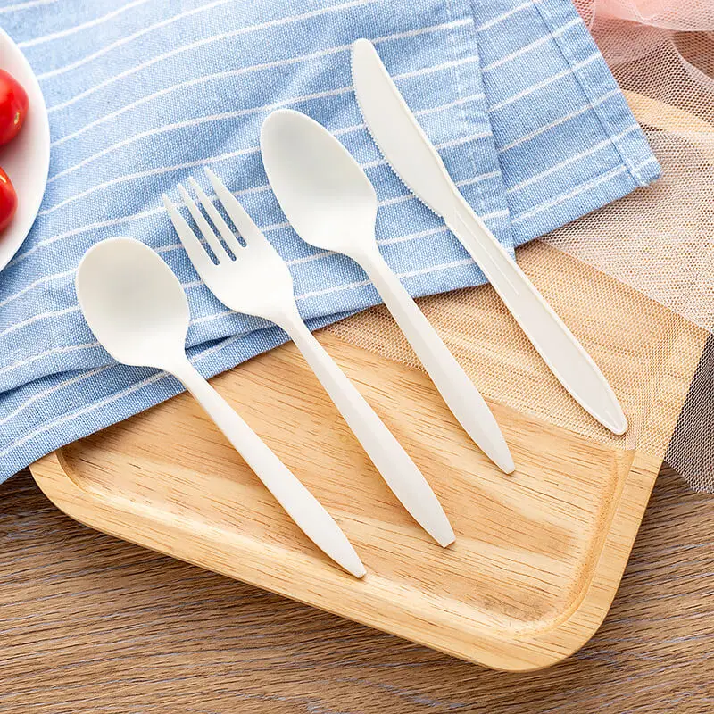 Biodegradable Icecream Spoon Customized Cutlery Eco Friendly Spoons