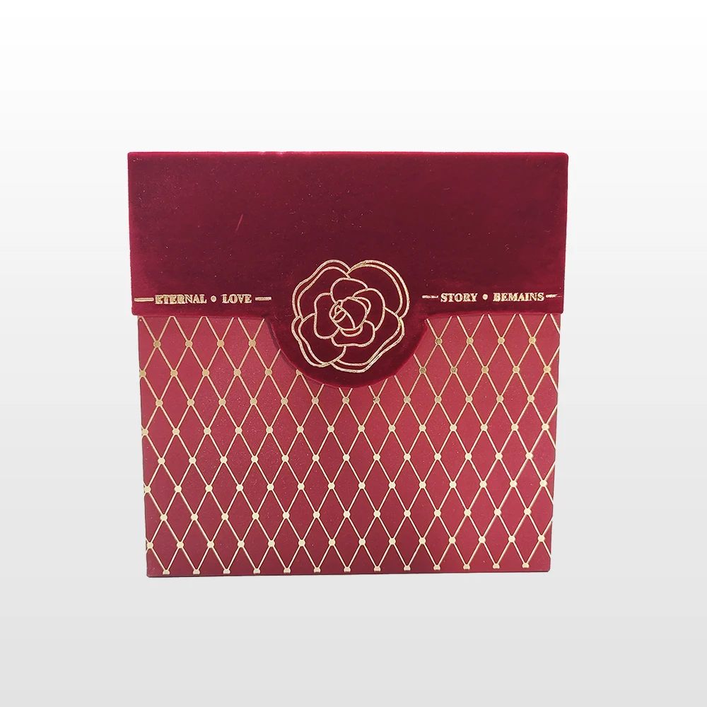Custom Printing Packaging Gift Box Paper Boxes Logo Rigid Cardboard Luxury Flap Open