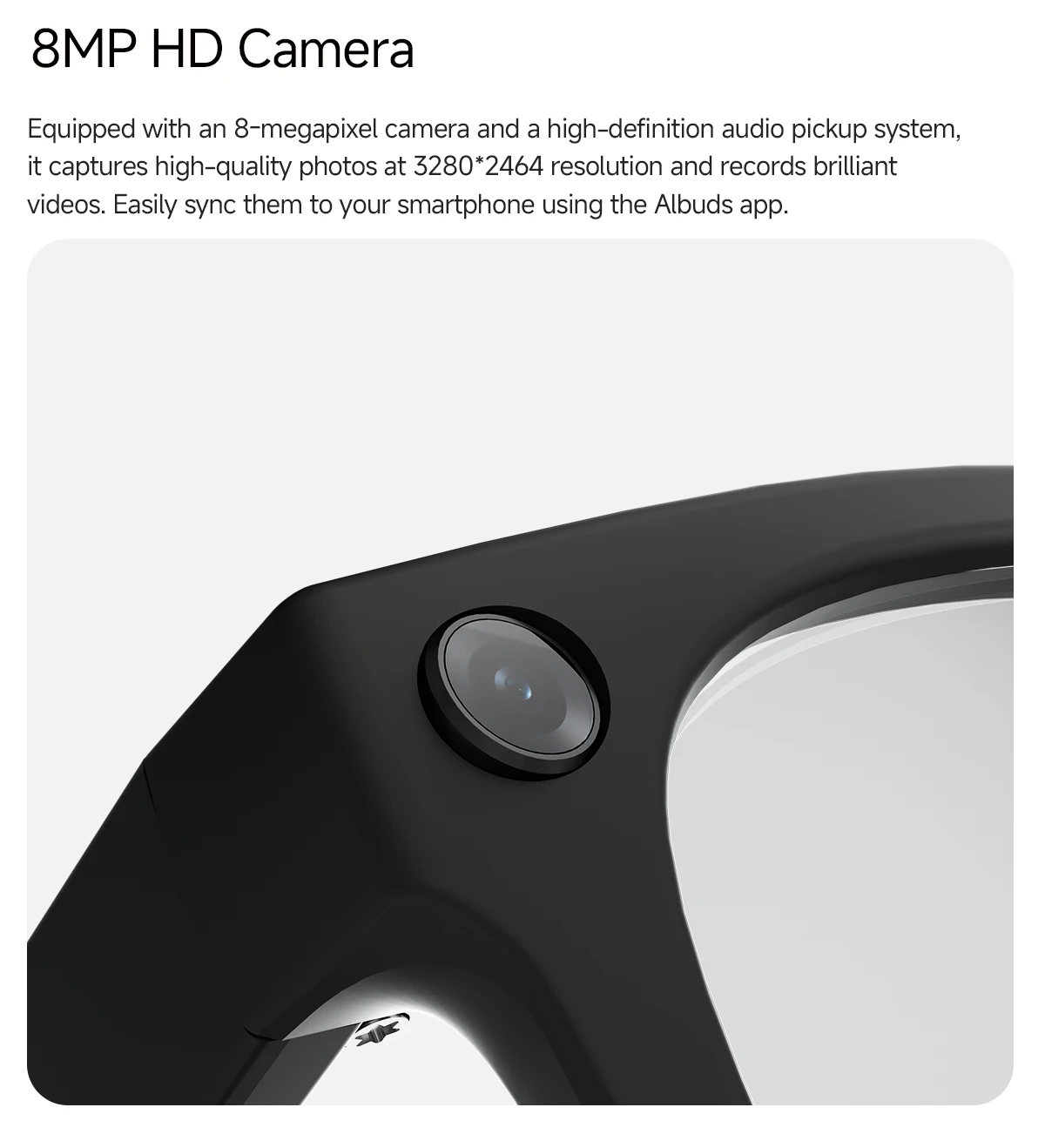 ChatGPT AI Smart Glasses, Equipped With SDK, Can Achieve Full Application Customization And Live Streaming_voghion.com