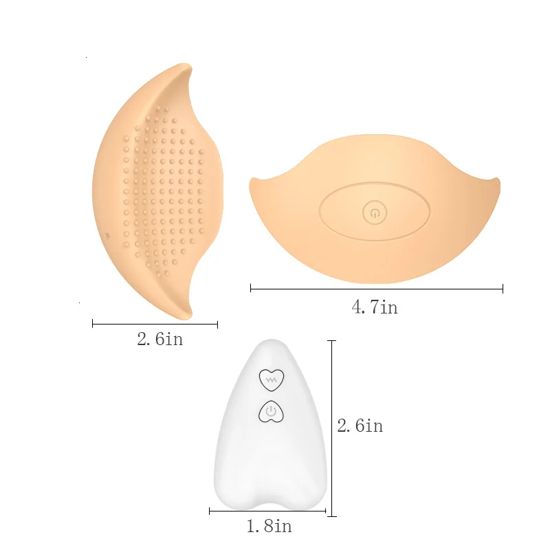 Breast Massage Stimulator Wireless Remote Control Female Vibration Breast Patch Flirting Dredge Breast Vibrators Orgasm Sex Toys_voghion.com