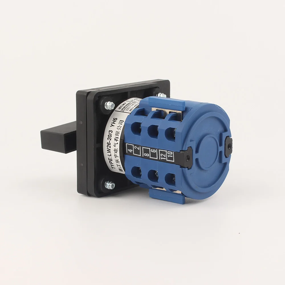 4 Positions Rotary Switch Selector Triple Pole Electrical Main Enclosure Rotary Isolator Switch
