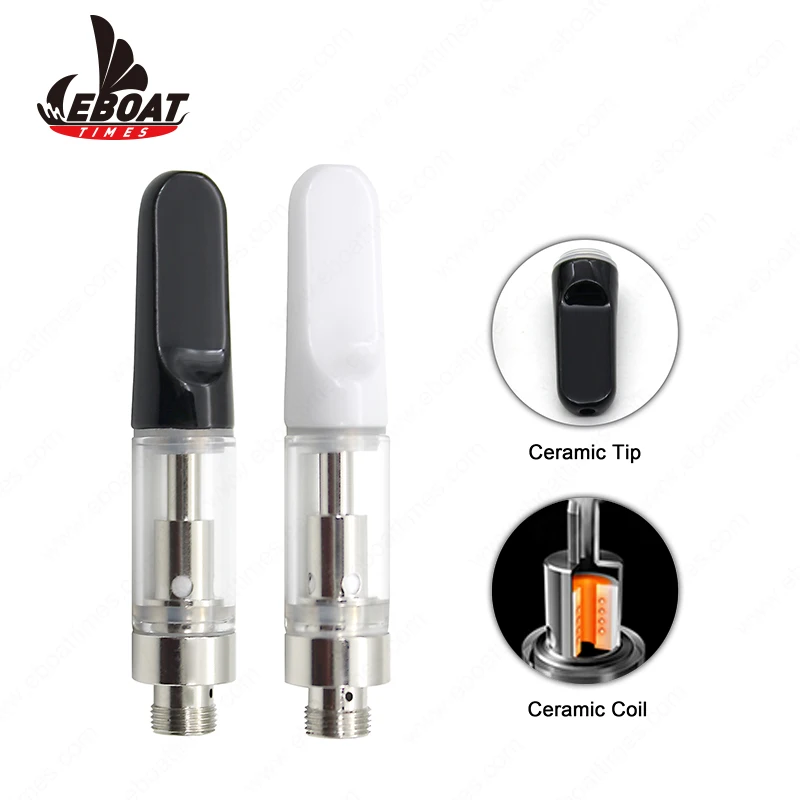 Wholesale 510 Vape Cartridge Ceramic Disposable Empty 0.5/1.0ml Cbd Oil Vape Cartridge