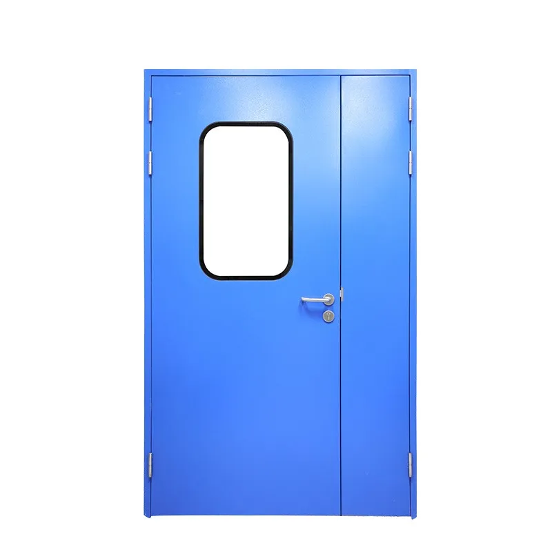 High quality single leaf mother door sealed laboratory clean room steel door