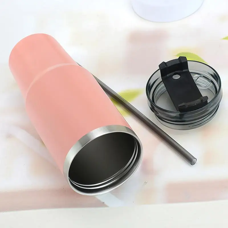 Дорожные кофейные кружки с вакуумной изоляцией, из нержавеющей стали 304, 500 мл