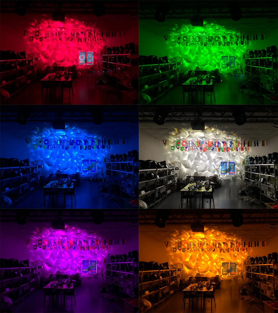 Outdoor Waterproof Ripple Effect Gobo Projector 200w Led Projector ...