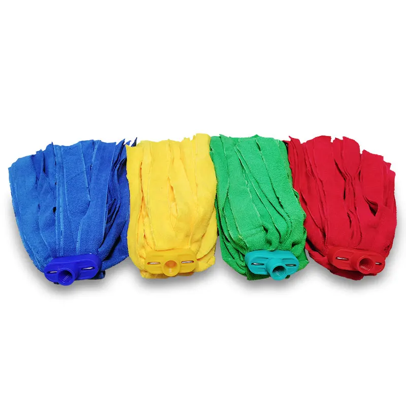 Новый изготовитель по индивидуальному заказу, 360 роторная головка для швабры из микрофибры, сменная и многоразовая очистка пола со стальным полюсом