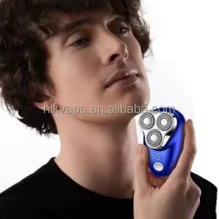 Multifunction Power Triple Blade Rotary Shaver Private Label Japanese 3 Head Men Cheap Dry Mini Electric Shaver
