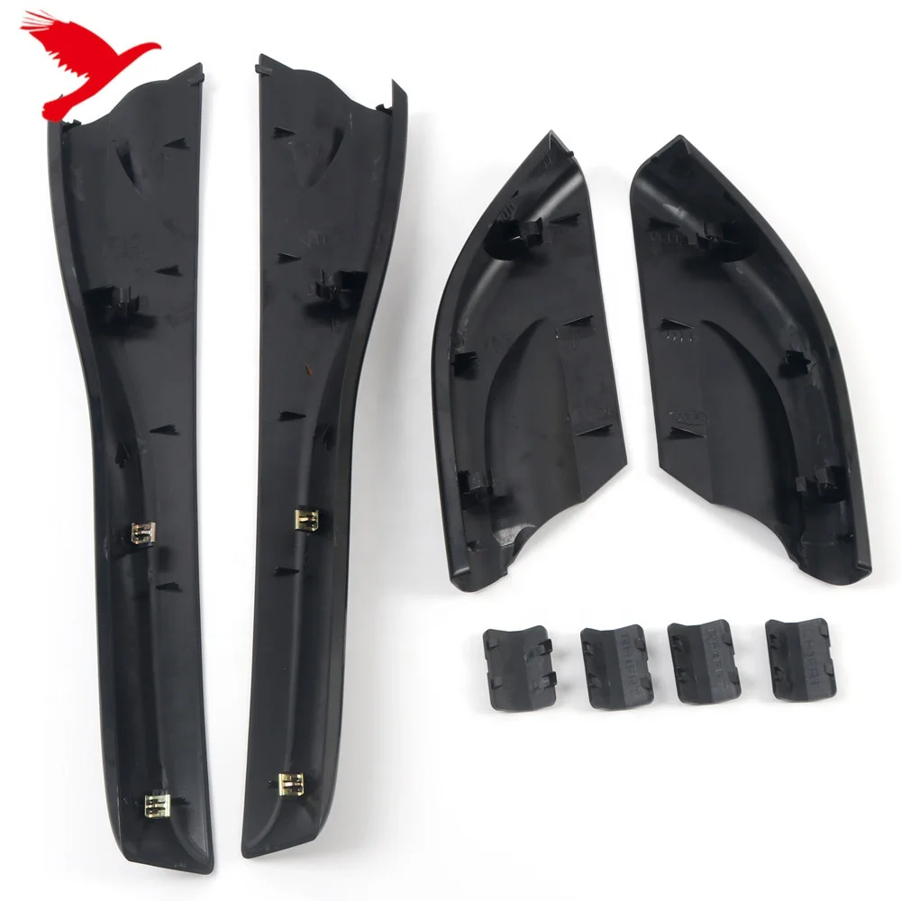 For Hyundai Tucson 2004-2008 Car Exterior Accessories Roof Rails Rack Leg Cover End Protection Cover Shell Trim 4PCS